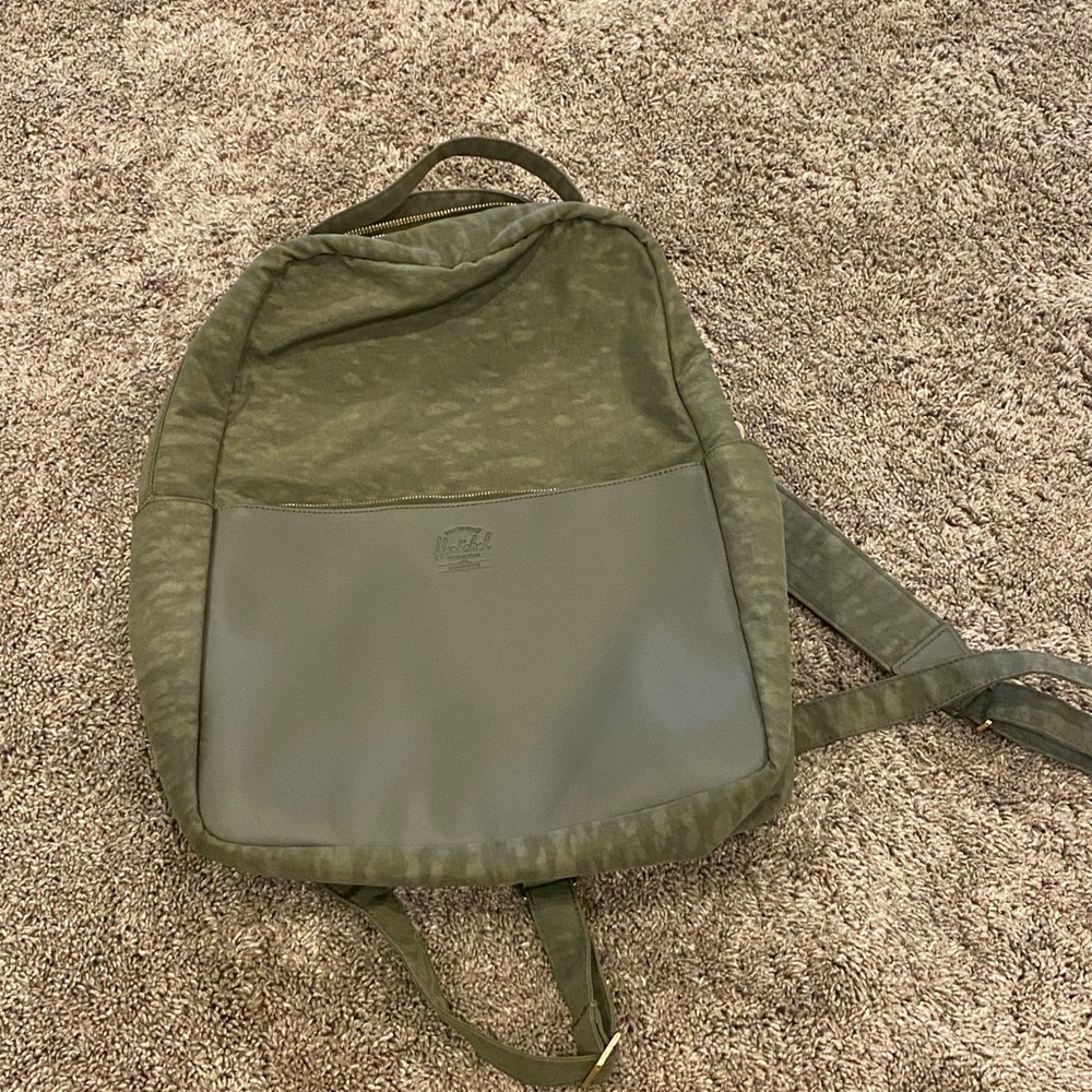 Olive Green Backpack
